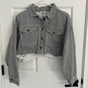 PRINCESS POLLY: gingham jacket